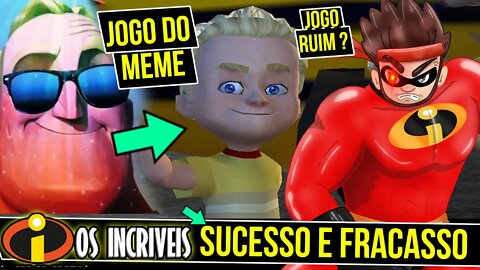 Sucesso e Fracasso de Os Incriveis 😵| Evolução Os Incriveis nos jogos