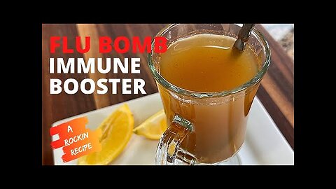 Flu Bomb - Kick Flu In The Butt With This Easy Natural Recipe