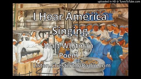 I Hear America Singing - Walt Whitman - Poem