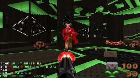 Doom 2 Abandon [Beta 1] Level 5 UV [TAS] with 101% in 19:12
