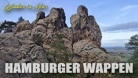 Amazing sunset hike to the rock formation "Hamburger Wappen" | Harz Mountains, Germany