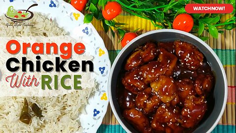 Orange Chicken | Healthy Recipe | Chicken Rice | Dry Curry