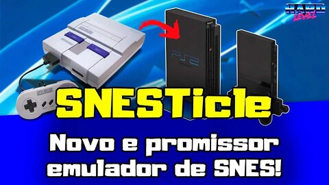 SNESTicle - Novo e promissor emulador de SNES para PS2!