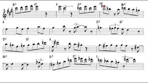 Half Nelson Miles Davis 1947 Alto Sax