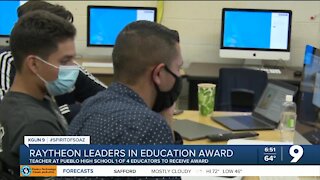 Local high school teacher making a difference in his classroom