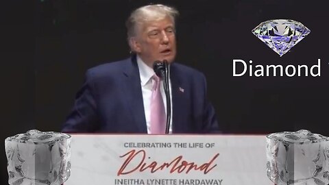 Trump Speaks at Diamonds Wake