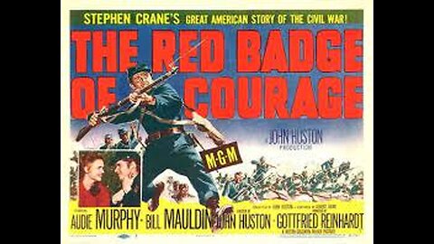 THE RED BADGE OF COURAGE (1951)--with Greek subtitles