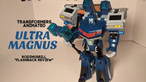 Transformers Animated ULTRA MAGNUS Leader Class Review w/ Lights and Sounds! *Rodimusbill Flashback*