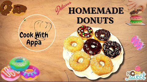 Homemade Donuts / Glazed Donuts recipe / Fluffy Donuts #homemade #millionviews #viral #donutsathome