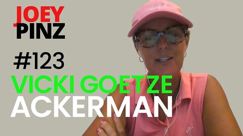 #123 Vicki Goetze-Ackerman: LPGA Golf's Leading Liaison | Joey Pinz Discipline Conversations