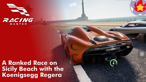 A Ranked Race on Sicily Beach with the Koenigsegg Regera | Racing Master