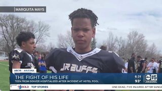 Teen fighting for his life after near drowning