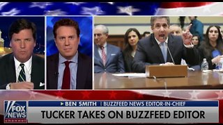 Tucker Carlson rips BuzzFeed editor about debunked 'bombshell' report