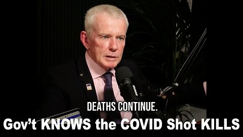 Australian government KNOWS the COVID shots are killing people - Sen Malcolm Roberts