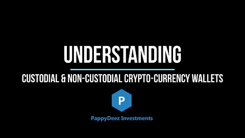 Understanding Custodial & Non-Custodial CryptoCurrency Wallets