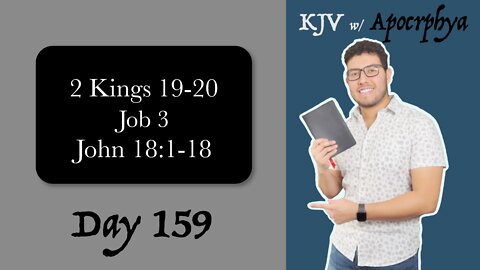 Day 159 - Bible in One Year KJV [2022]