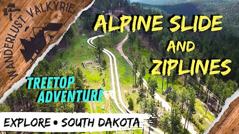 Alpine Slide & Ziplines | Best Activities Near Mount Rushore | South Dakota