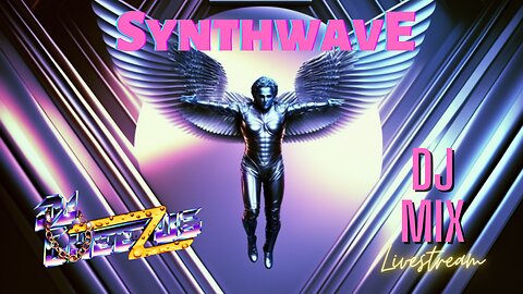 Synthwave DJ MIX Livestream #5 with Visuals - Presented by DJ Cheezus