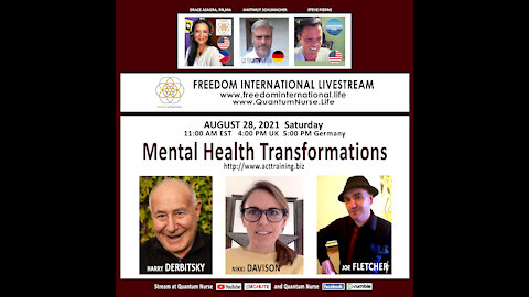 Harry Derbitsky, Joe Fletcher and Nikki Davison -: Mental Health Transformations