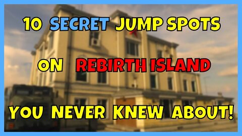 10 SECRET Rebirth Island Jump Spots in Warzone Season 3 🤫