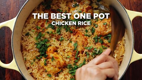 HOW TO MAKE THE BEST ONE POT CHICKEN RICE