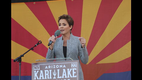 VD 4-5 Rodeo Rally at Western Trails Ranch. Candidate 4Gov Kari lake