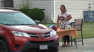 Parma resident's third annual drive through-driveway fundraiser bigger and better than ever