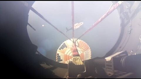 Rocket Lab’s Helicopter Catching First Stage Seen From Inside Booster Cam