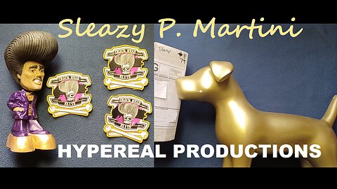 UNBOXING *SPECIAL*: Sleazy P. Martini merch from HYPEREAL PRODUCTIONS.