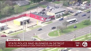 MSP raids alleged illegal opioid operation in Detroit