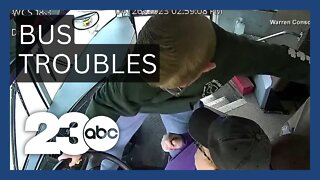 7th grader stops bus after driver passes out