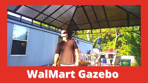 Walmart Gazebo Installation - Gazebo