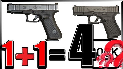 NEW for 2023 ***4 in 2*** GLOCK 47: Glock 19, 🔥 19L ‼️ 🔥 45 and 47 NOW possible!