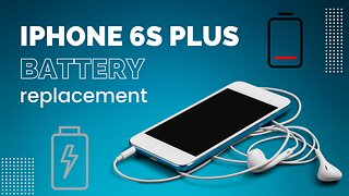 APPLE, Iphone 6S Plus, battery, replacement, repair video