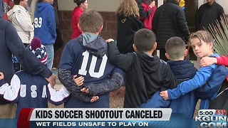 Sunday games canceled at soccer shootout