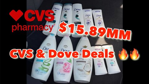 CVS/Dove 🔥Deals | $15.89 MM 💰 #couponingwithdee #cvs #dove