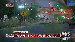 Suspect dies after being shot by Phoenix Police downtown, officer hurt in incident