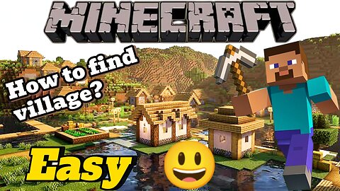 How to find village in Minecraft? 🤔|| Minecraft tips and tricks