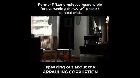 Former Pfizer employee speaking out.