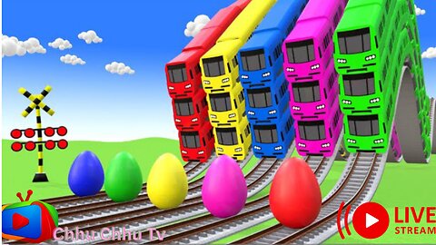 TRAIN Vs THOMAS AND FRIENDS🚦 Fumikiri 3D Railroad Crossing Animation #train