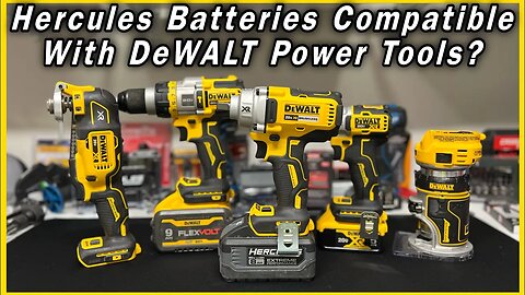 Does DeWALT Work With Hercules Batteries?