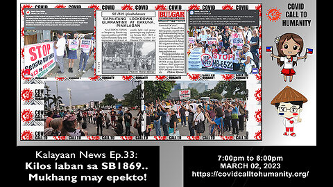 Kalayaan News Ep.33: Kilos laban sa SB1869.. Mukhang may epekto!