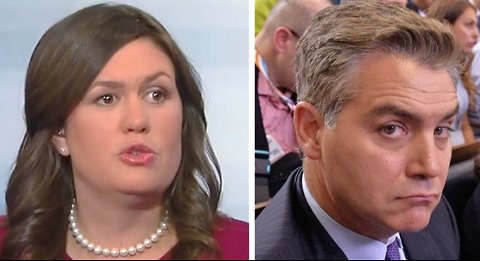 Sarah Sanders: Jim Acosta should act like an adult in WH