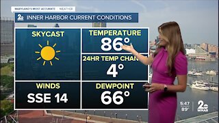 WMAR 2 News Weather at 6