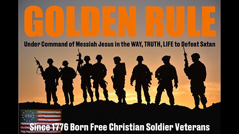 SINCE 1776 BORN FREE CHRISTIAN SOLDIER VETERANS