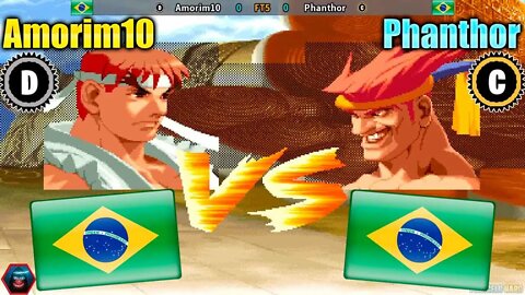 Street Fighter Alpha: Warriors Dreams (Amorim10 Vs. Phanthor) [Brazil Vs. Brazil]