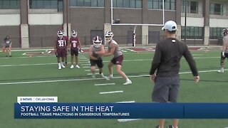 WATCH: Jenks Trojans hold first practice of high school football season