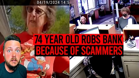 74-Year-Old Robs Bank at Gunpoint After Scammers Steal Life Savings