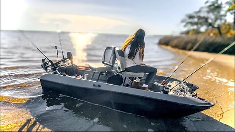 GREYSON ROBERTS on Instagram: Tiny boat or motorized kayak yacht