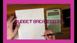 #4 Budget Breakdown